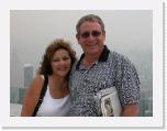 DSCN0065 * Oscar and Deb at Victoria Peak. * 2560 x 1920 * (969KB)